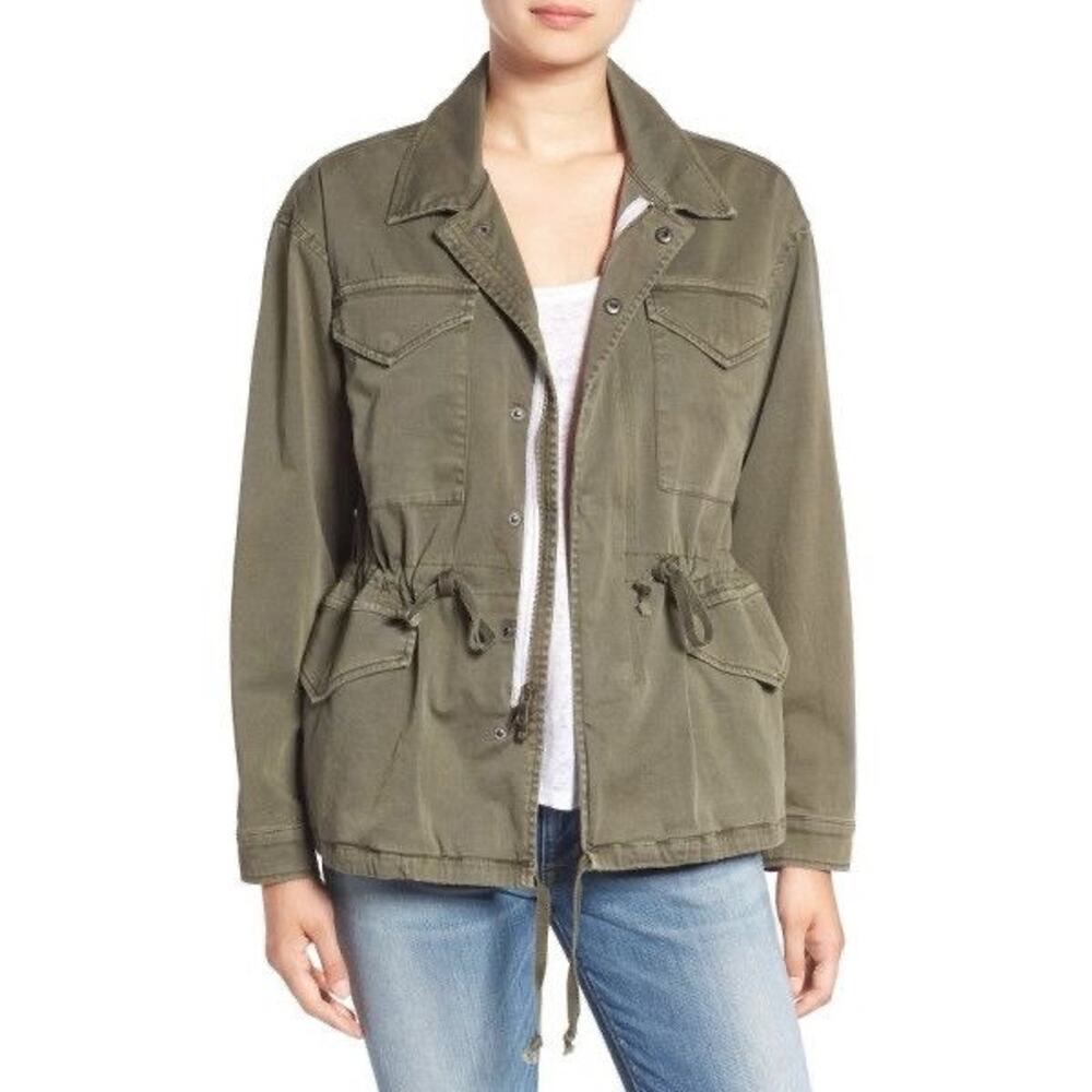 Hudson Sienna Anorak Jacket Rustic Peridot‎ Size Medium